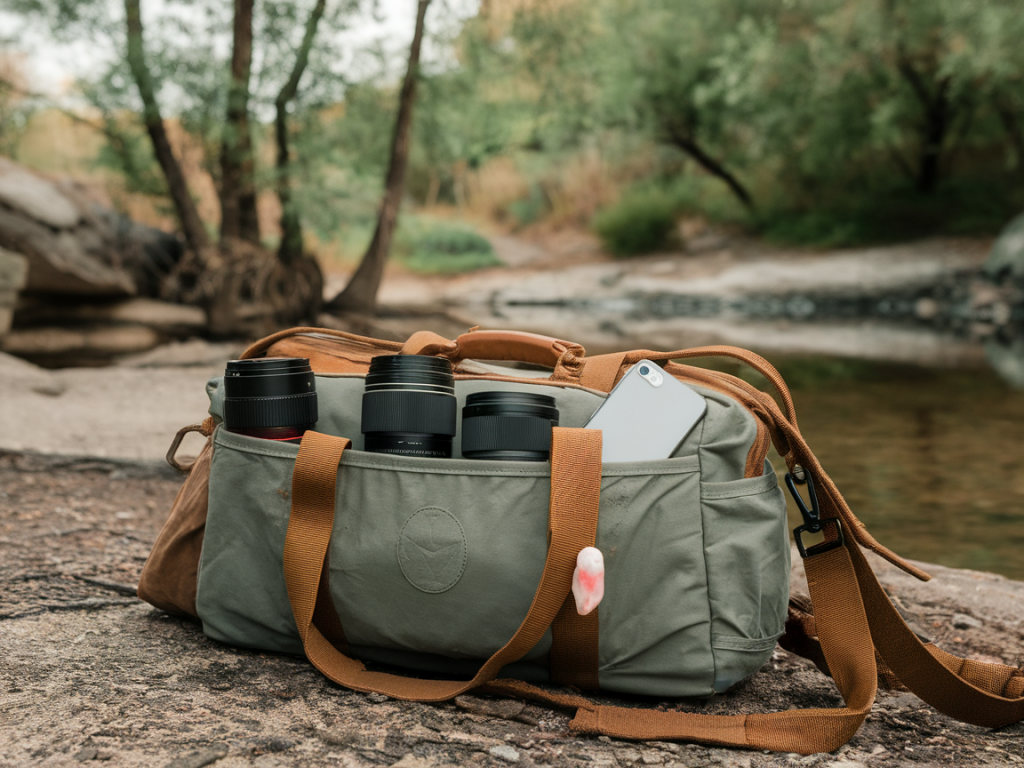 Wie packe ich eine minimalistische Fotografentasche für Naturdetails mit nur drei Objektiven (inkl. Smartphone‑Hacks)?