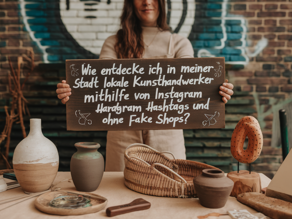 Wie entdecke ich in meiner stadt lokale kunsthandwerker mithilfe von instagram-hashtags und ohne fake-shops?