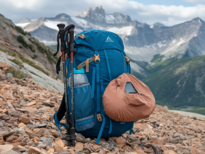 Wie packe ich eine ultraleichte sbb-tagesausrüstung für eine alpenwanderung mit null müll?