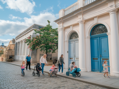 Wie gestalte ich einen kinderfreundlichen stadtrundgang, der auch erwachsene begeistert?