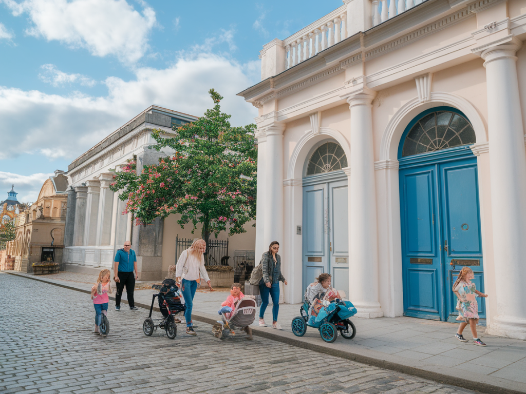 Wie gestalte ich einen kinderfreundlichen stadtrundgang, der auch erwachsene begeistert?