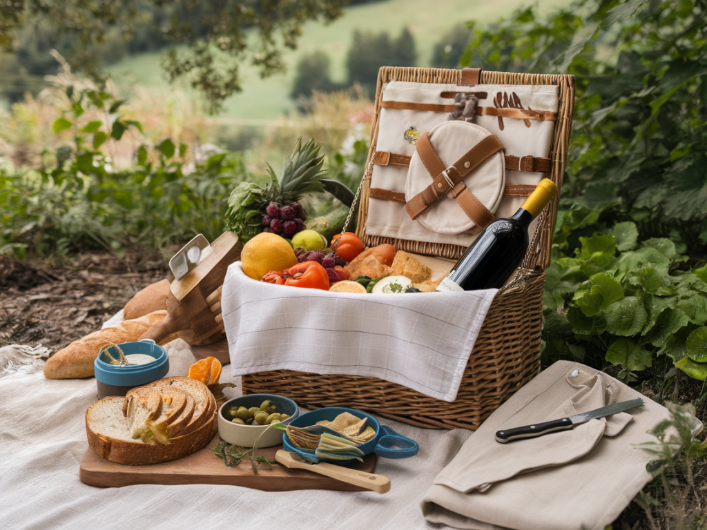 Wie organisiere ich ein nachhaltiges Picknick mit lokalen Lebensmitteln und Zero‑Waste‑Ideen für zwei Personen?
